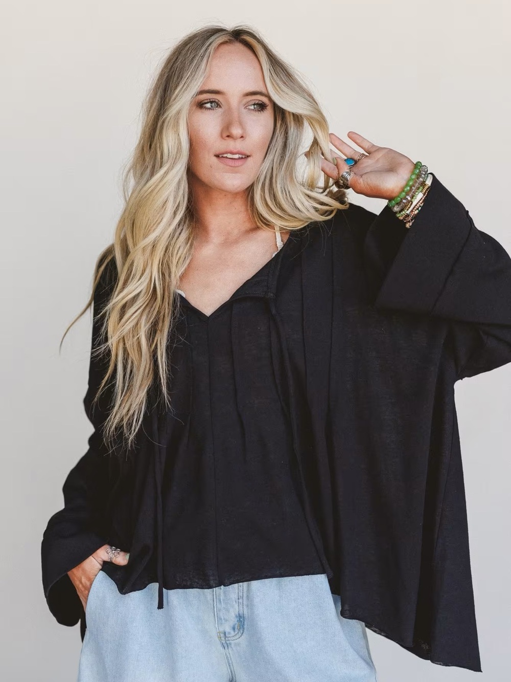The Nest Isla Drift Top
